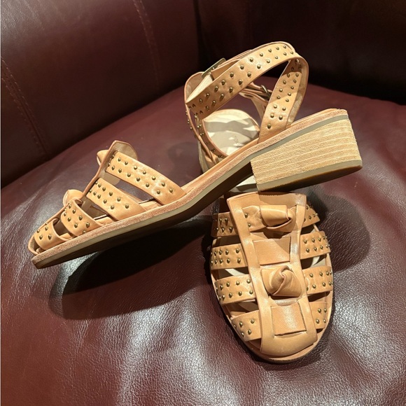 INC International Concepts Shoes - INC International Concepts Studded Leather Sandals 9 / 39